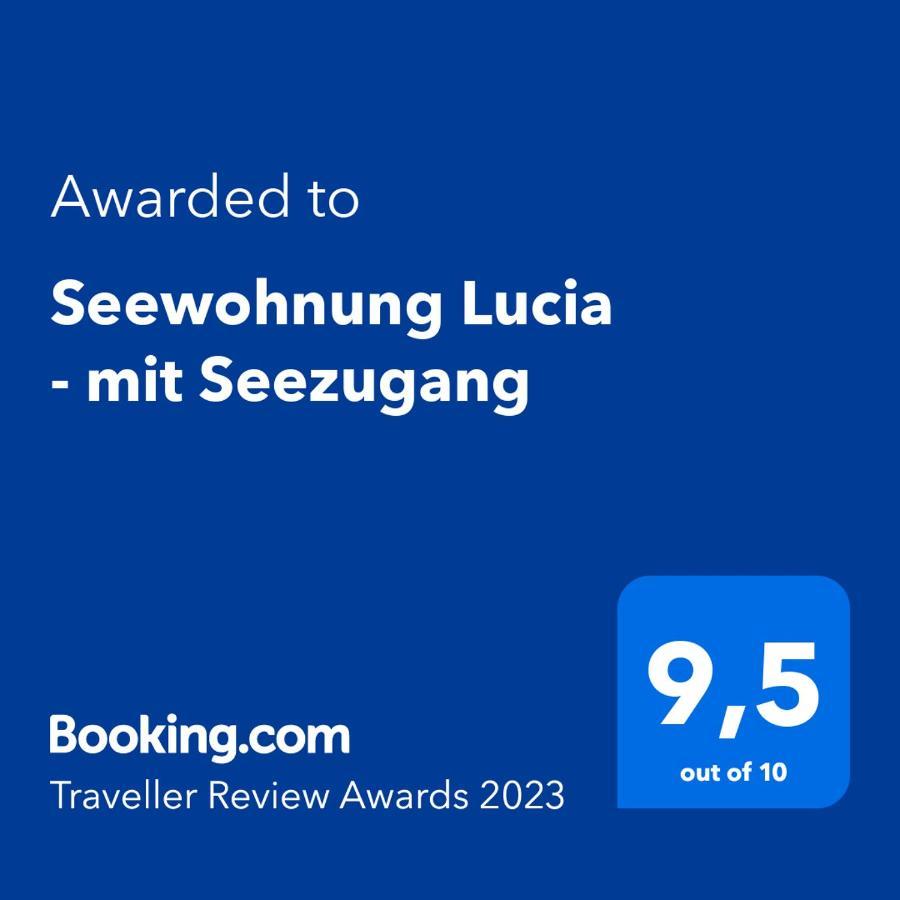 Seewohnung Lucia - Mit Seezugang 안넨하임 외부 사진